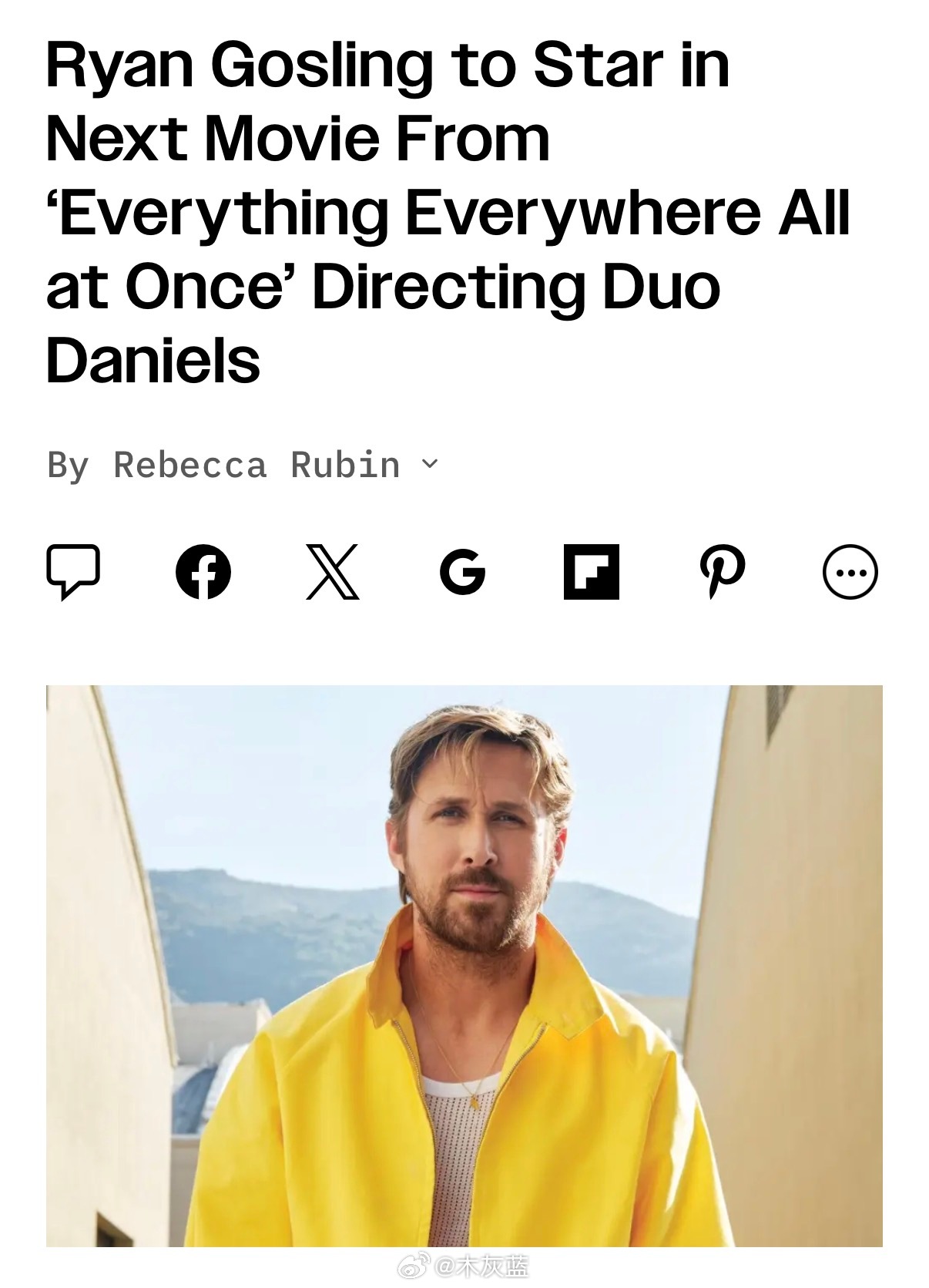 高司令又要冲击奥斯卡了！将出演「瞬息全宇宙」两位联合导演关家永、丹尼尔·施纳特的