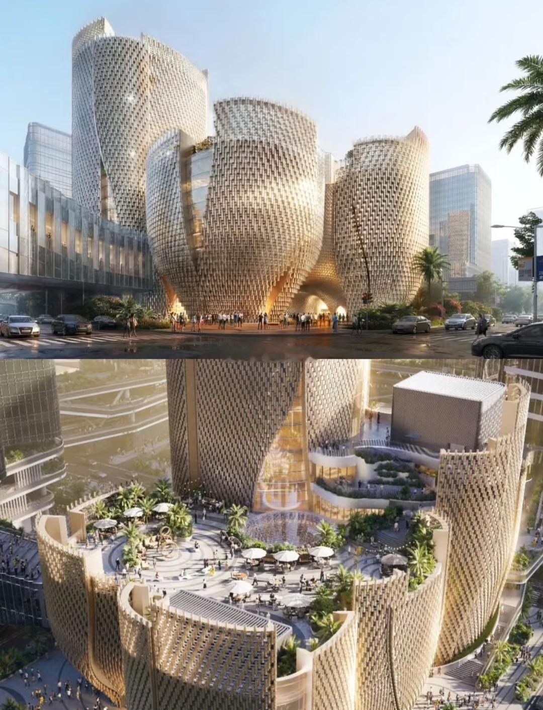 深圳后海总部基地即将迎来新地标——M80，预计2026年底完工。项目由国际设计大