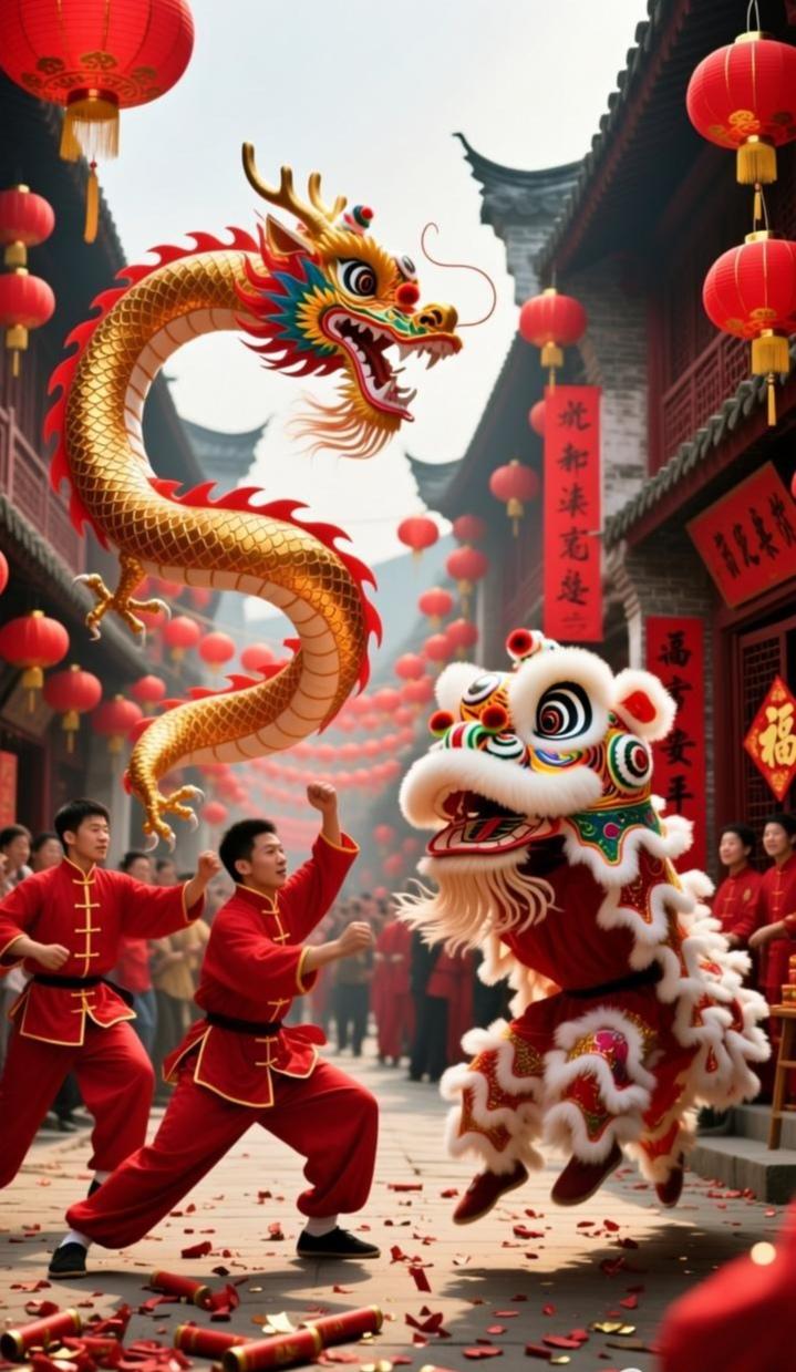 我认为中国年最吸引外国人的，往往是那种极致的“团圆”氛围和独特的节日仪式感。
首