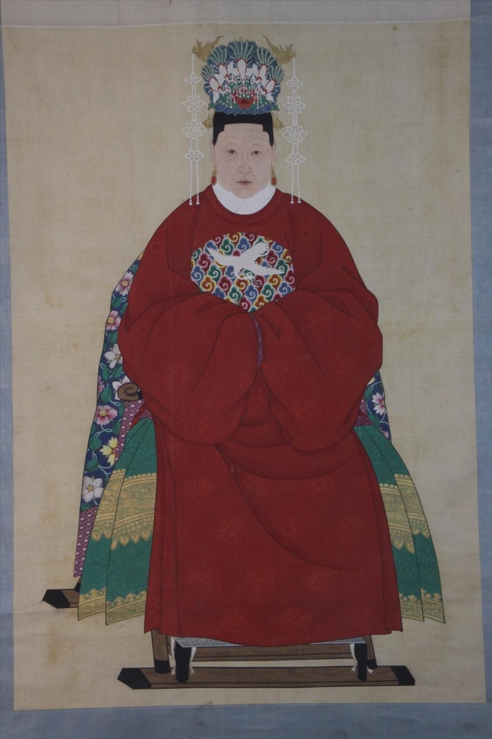 明代女性容像一组 ​​​