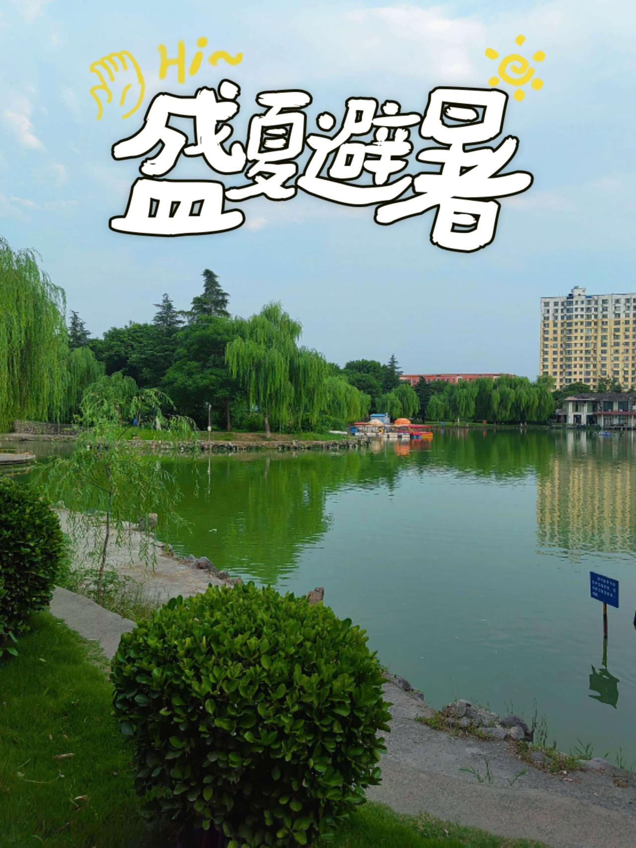 焦作趣游记：夏日月季公园美景，20多年前，这里藏了很多回忆在公园里感受绿意夏天 