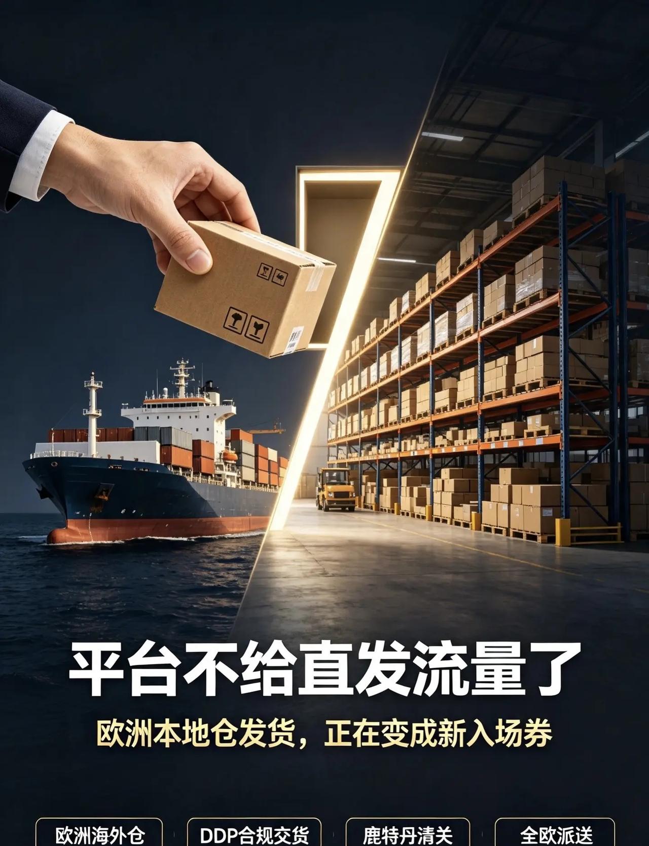 平台不给直发商品流量了怎么办？欧洲出海的，接下来这波变化你最好看明白。两重压力，