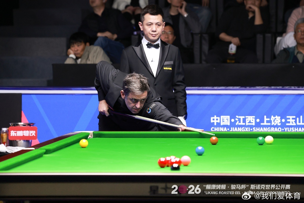 2026斯诺克世界公开赛 3月19日，2026年斯诺克世界公开赛进入到1/8决赛