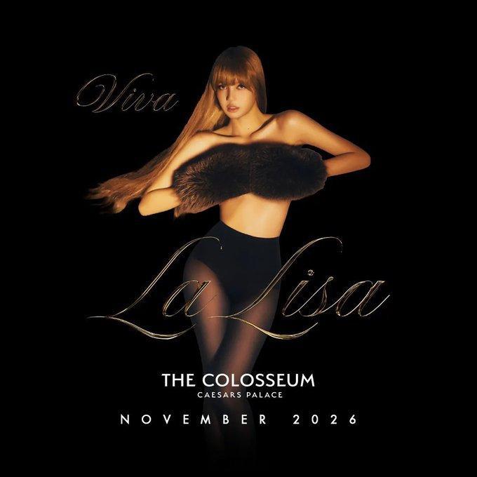 LISA 【LISA确认正筹备新专辑，11月将开启拉斯维加斯驻场秀】LISA 在