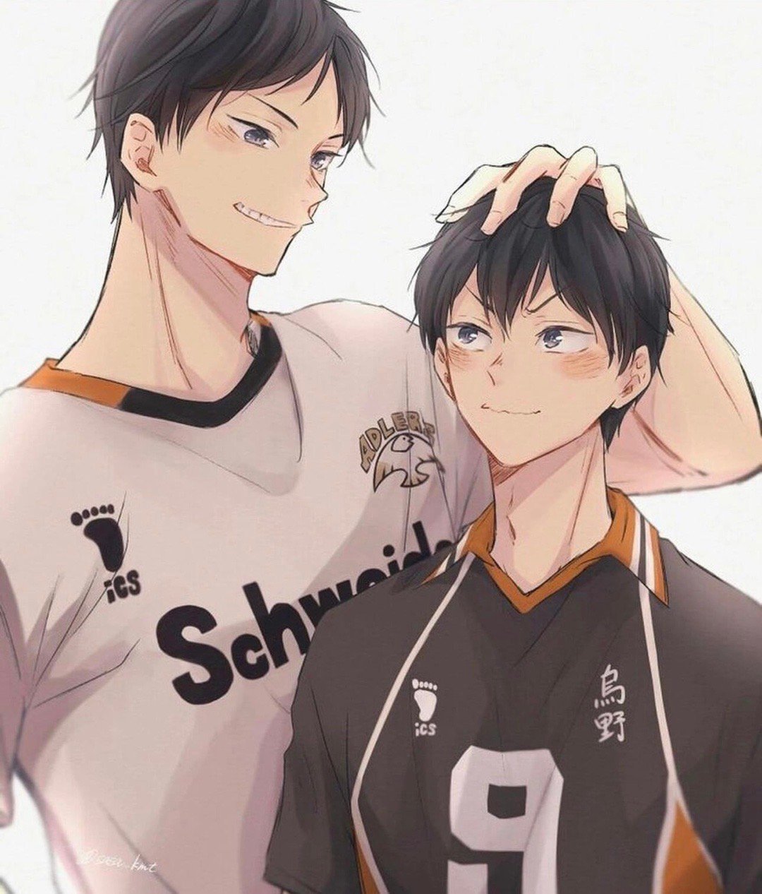 排球少年和过去的自己相遇动漫仲夏狂欢季 画师：_xqwv._ 