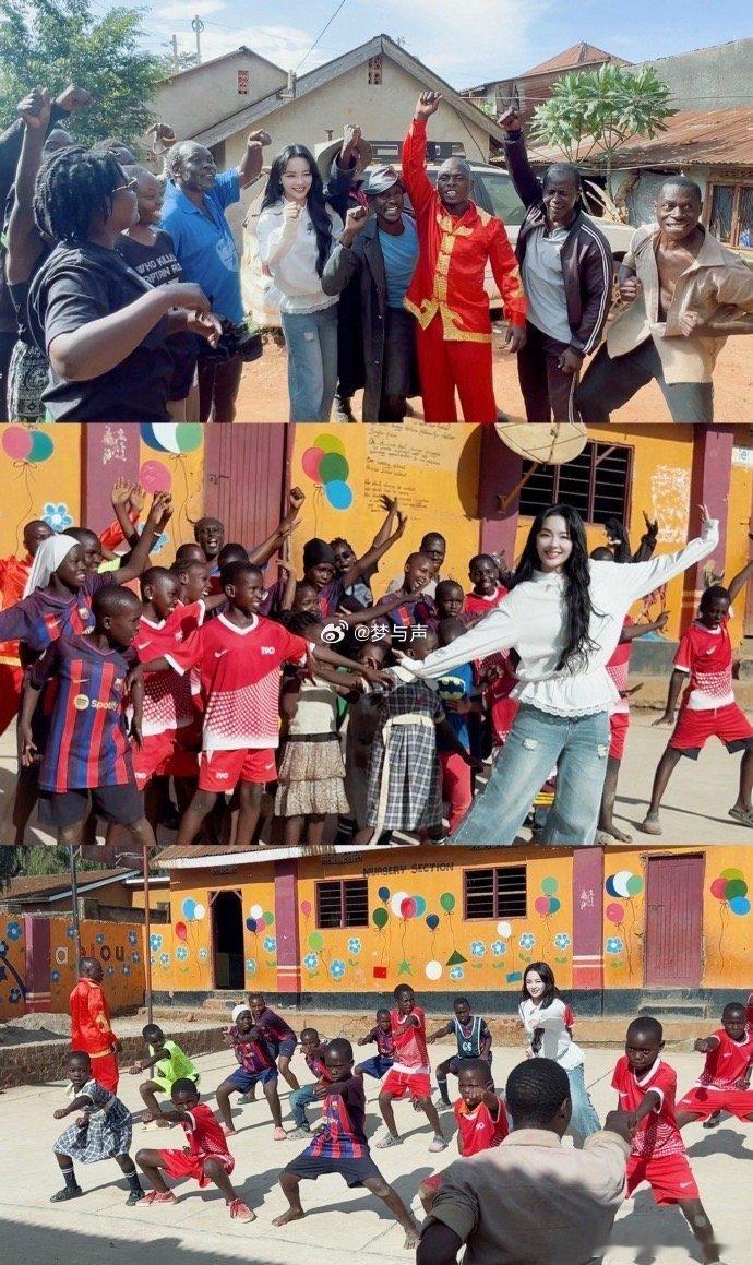 李莎旻子晒成龙合影为非洲儿童圆梦 从成龙、李小龙的电影录像带到如今与偶像的“隔空