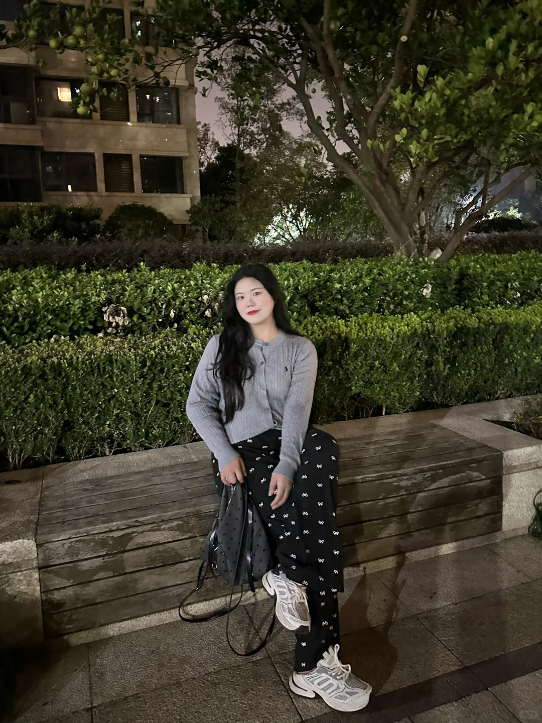 180斤｜大码女生穿波点裤也太松驰好看了吧