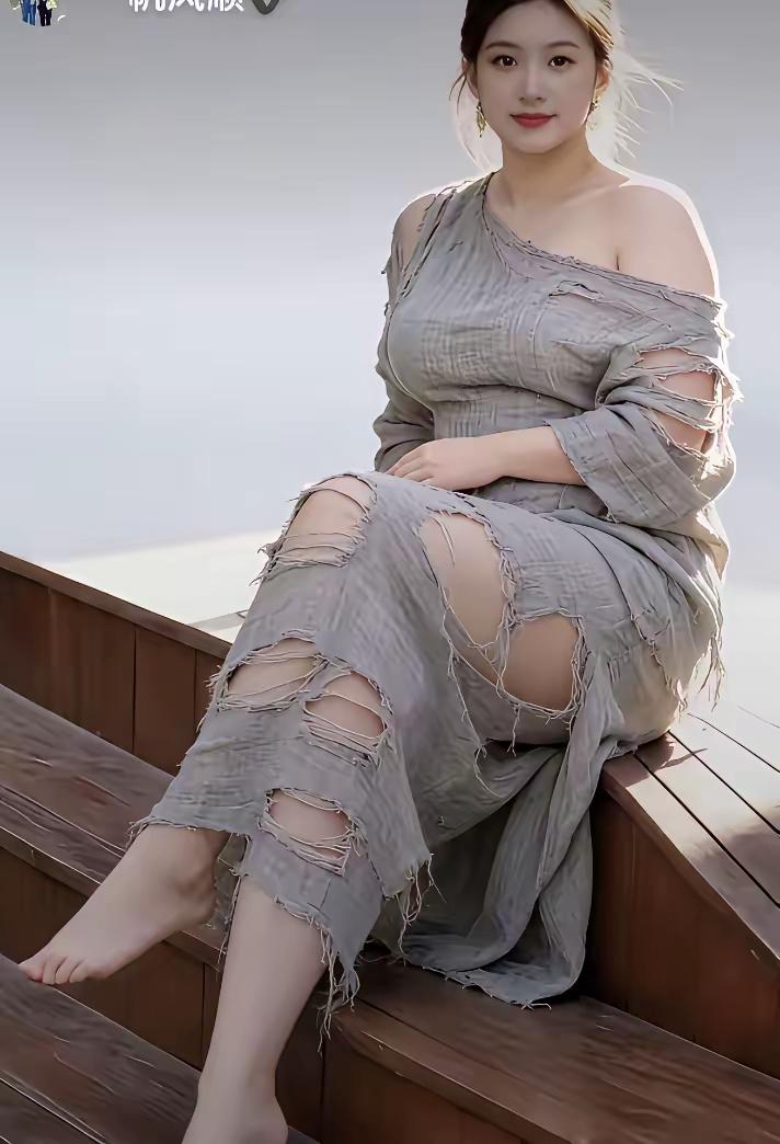 无钗破裙，亦不掩国色也。