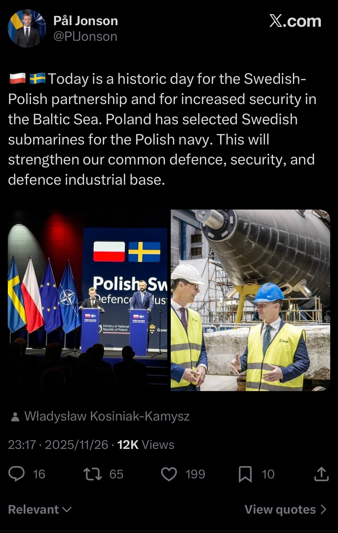 中外舰闻 烽火问鼎计划 每天认识一件兵器  惊讶🙀到了，波兰🇵🇱选择了瑞典