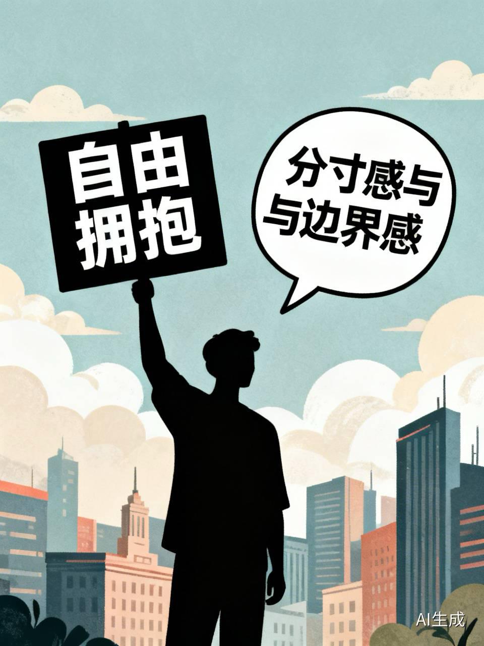 “自由拥抱”这事儿，我第一反应是：挺暖，但也得看场合。

说白了就是陌生人之间主
