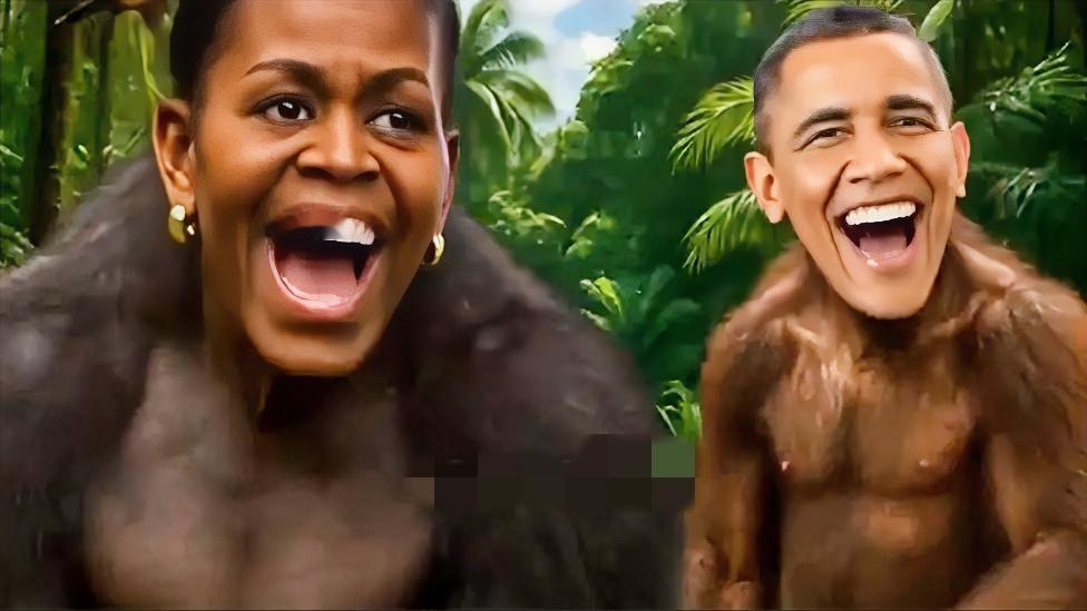 美总统发布的侮辱奥巴马视频已经删除，白宫为其辩解！
美国总统真实社交账户上分享的