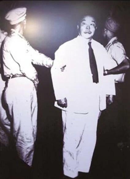1950年，国民党元老、爱国人士陈仪被蒋介石以“通共叛国罪”枪决，陈仪在临死前曾