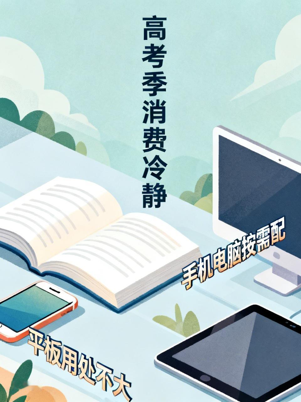 每年高考季，电商平台都赚得钵满盆盈。三件套里的平板，真能在大学发挥作用吗？我家孩