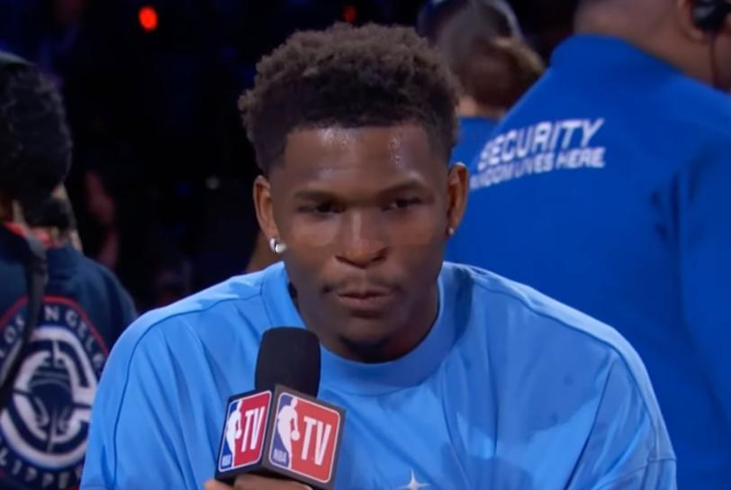 今日NBA全明星正赛落幕。经过3场循环赛和决赛的角逐，新星队夺得冠军。在3场循环