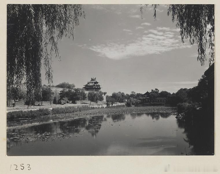 故宫城墙角楼 