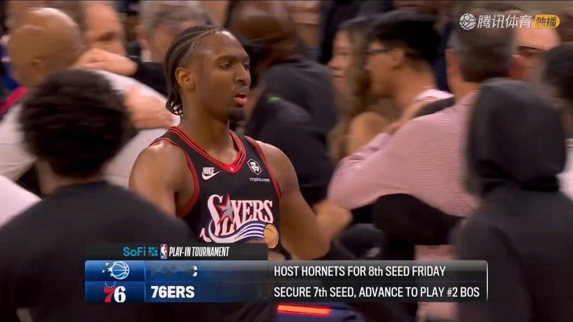 76人109-97战胜魔术，以东部第七晋级季后赛！魔术vs76人