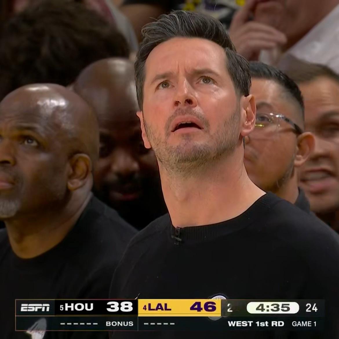 湖人挑战成功！改判申京阻挡犯规火箭vs湖人