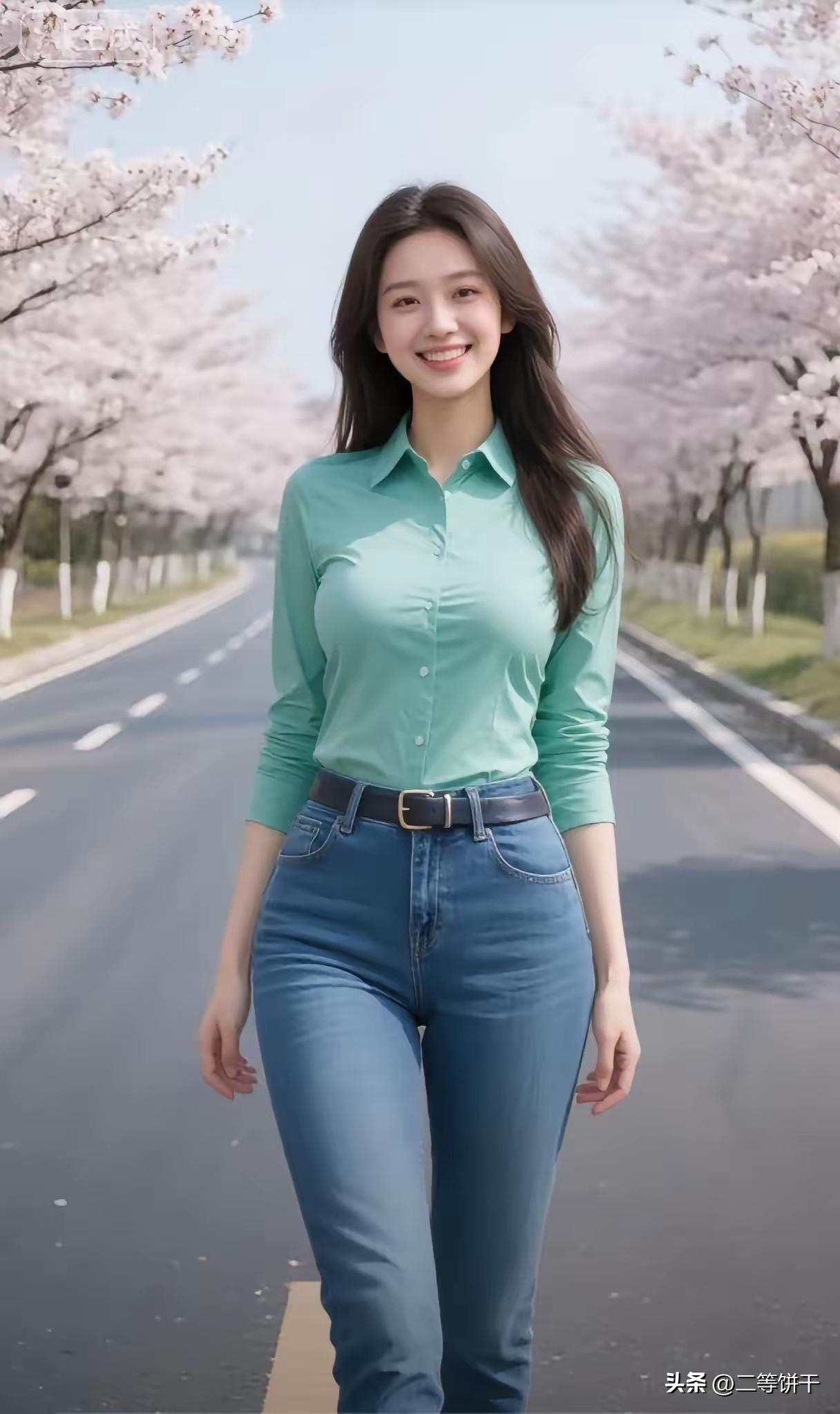 春日漫步，绿意盎然，花海相伴，元气满满！🌸🌿😊