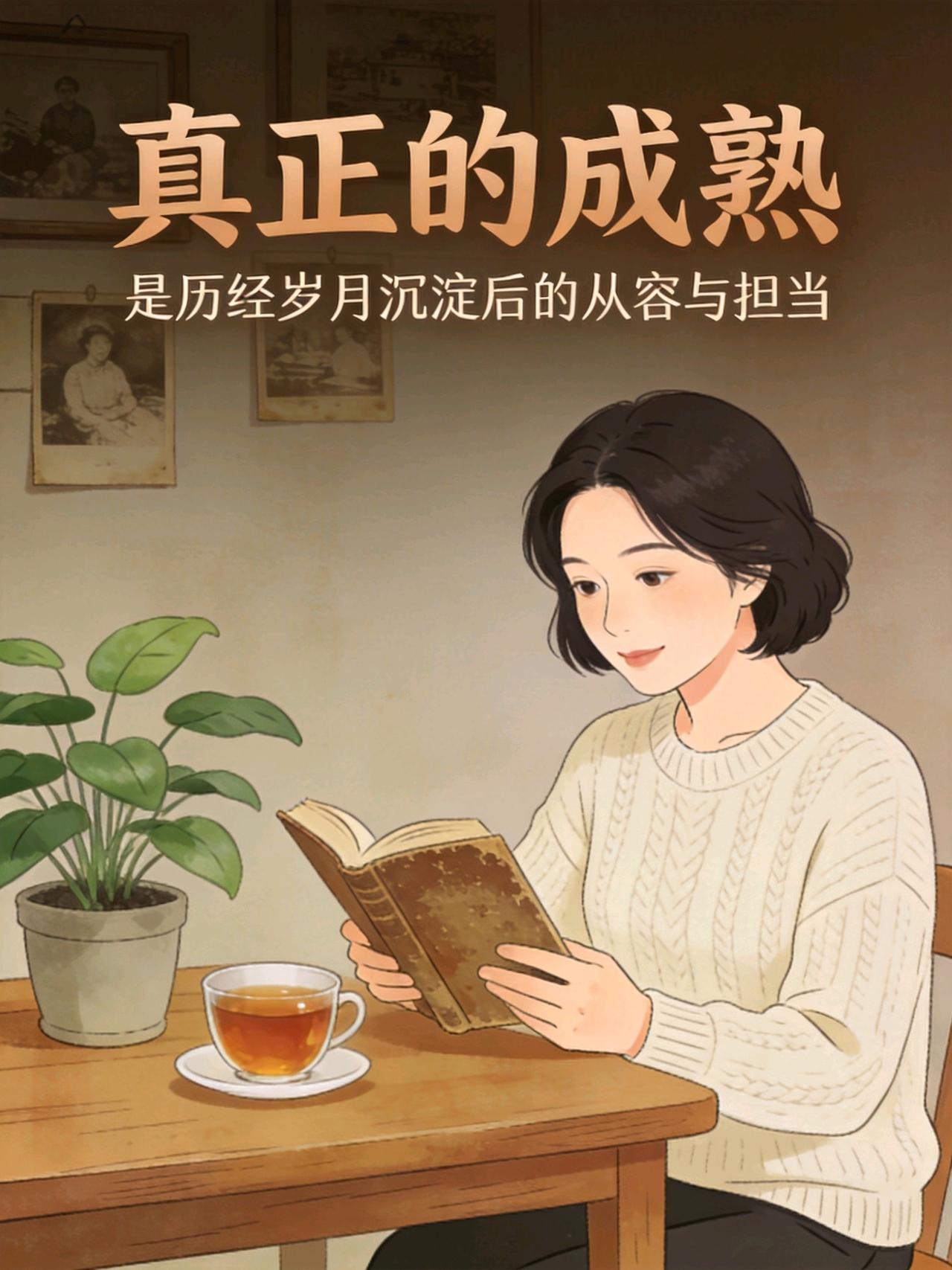 真正的成熟，是逐步建立稳定的自我内核，能从容应对生活的无常与自我的局限。
一、核