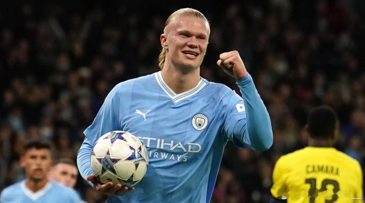 2025年英超运动战进球最多球员：哈兰德——20姆伯莫——12鲍文——10