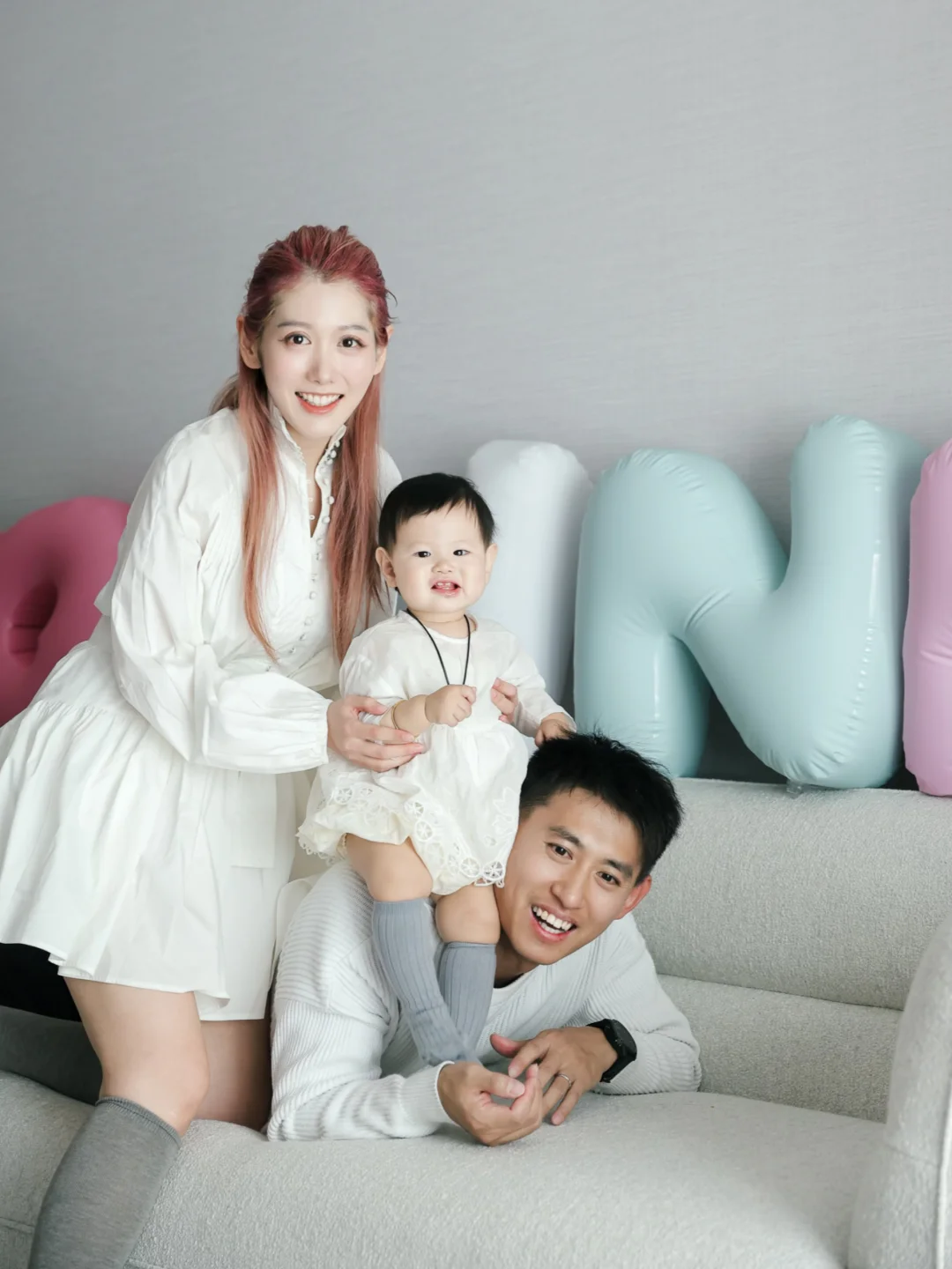 diy居家周岁宴💐不一定很盛大但真的很有爱