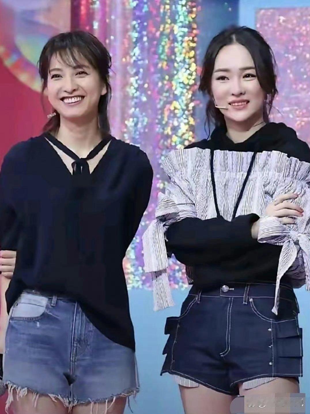 霍思燕年轻时的颜值，完全符合人类的视觉爽点！ ​​​