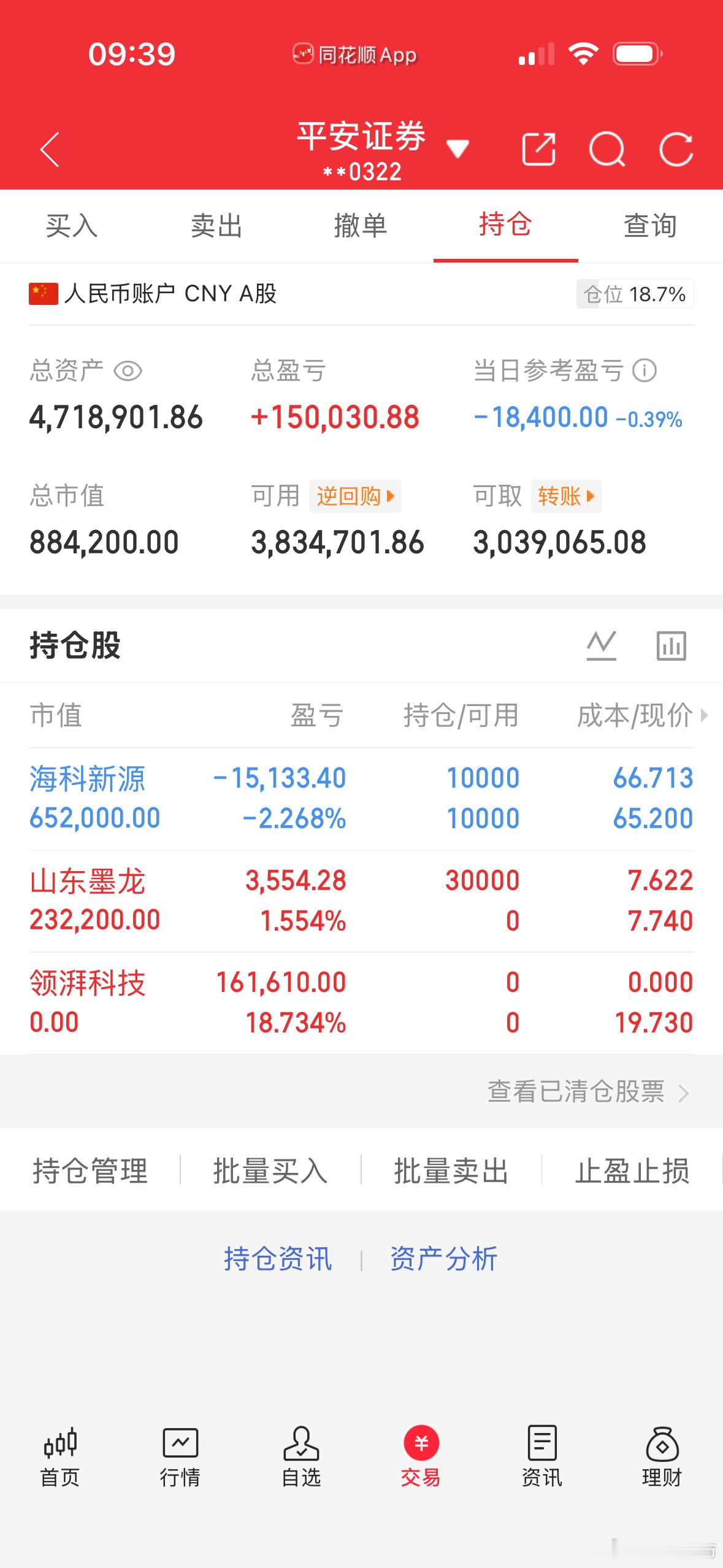 各位请注意 领湃以出 注意安全 山东墨龙已进 坐等开吃 