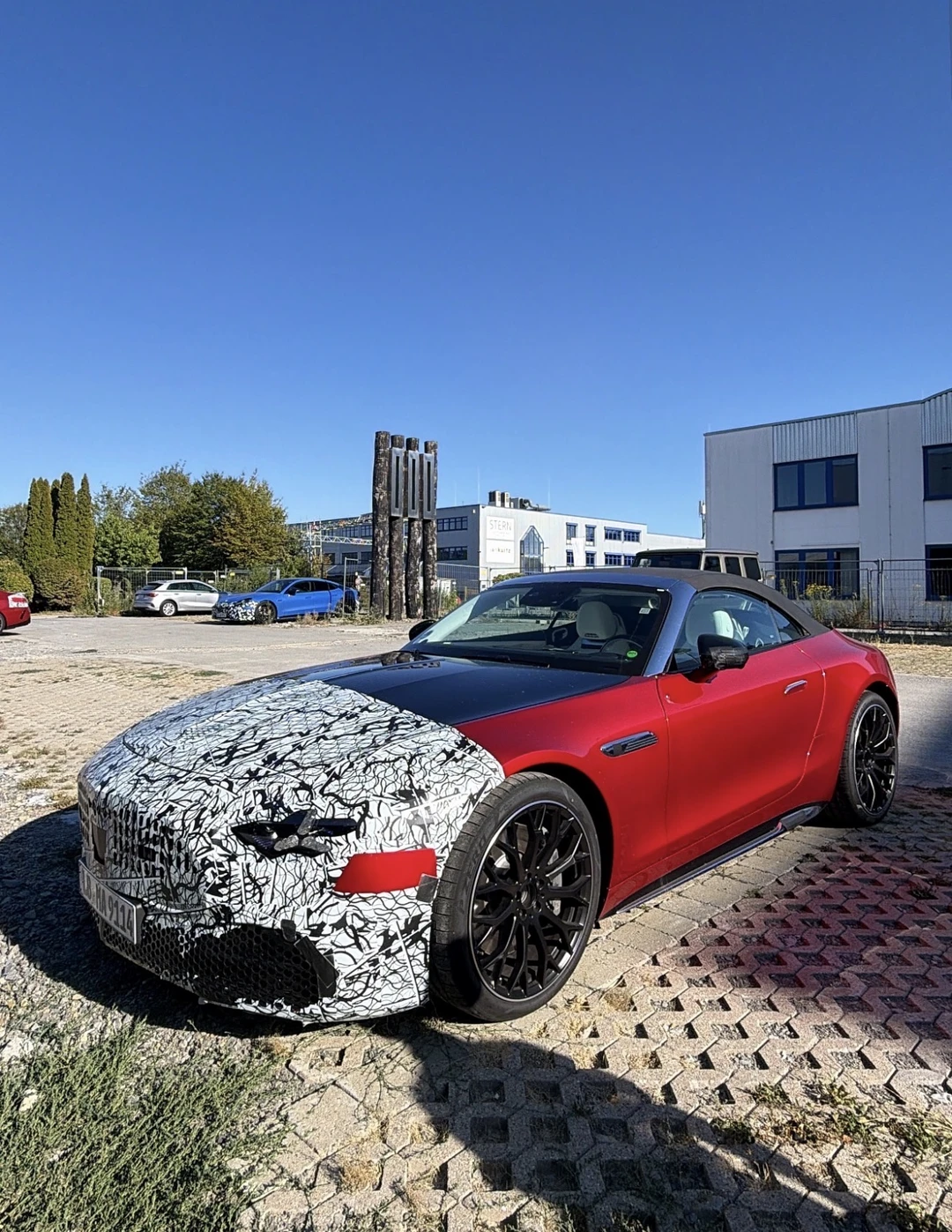 2027款Mercedes‑Maybach SL 680谍照