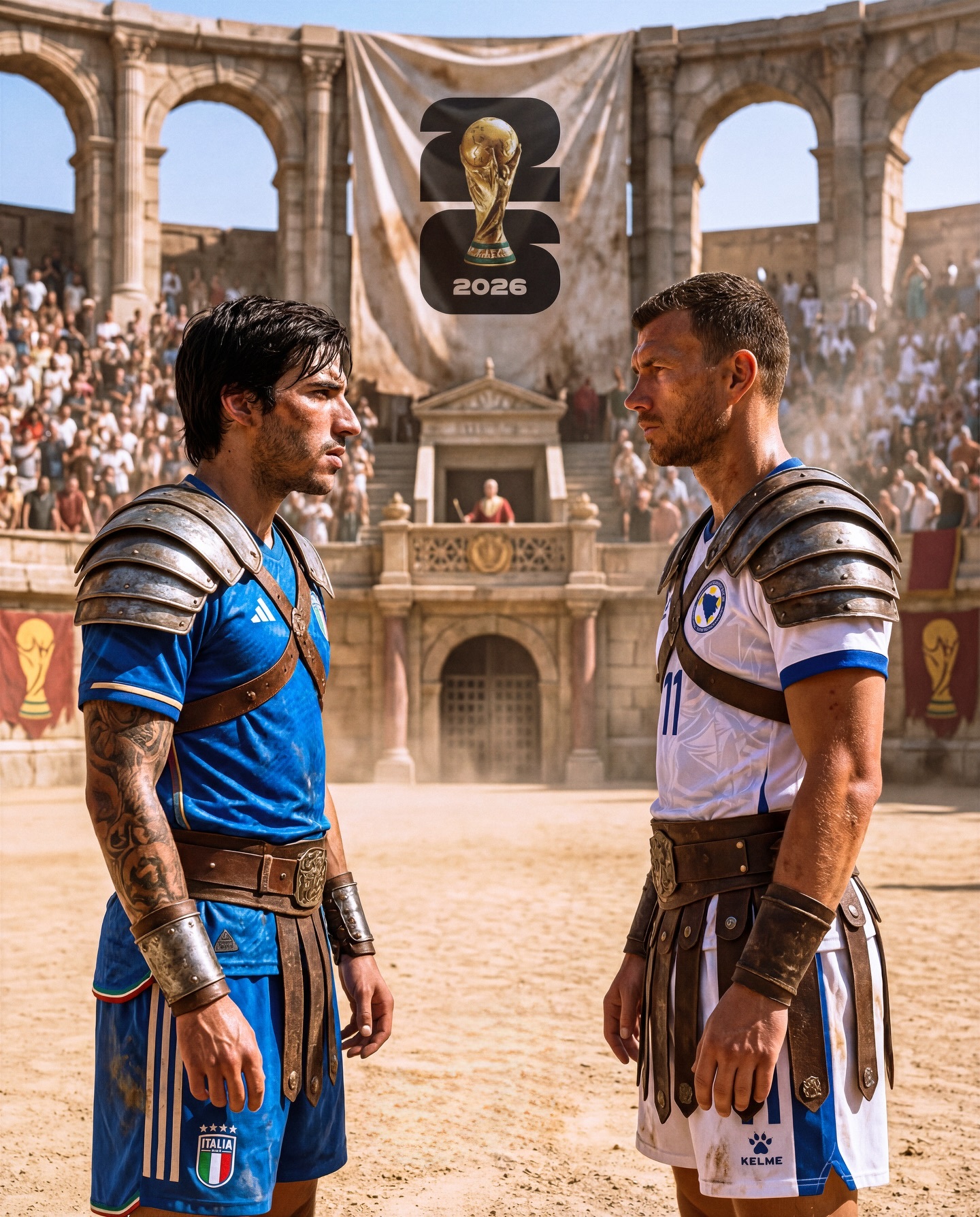 【⚔️】 世预赛 附加赛：💙 意大利国家队的决战时刻！！！⏳🛡️意大利国家队