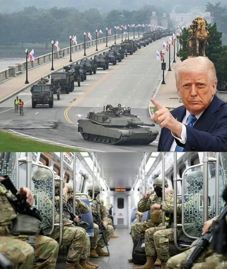 特朗普宣布首都进入紧急状态这背后是真的为了公共安全，还是掺杂着选举前的政治表演？
