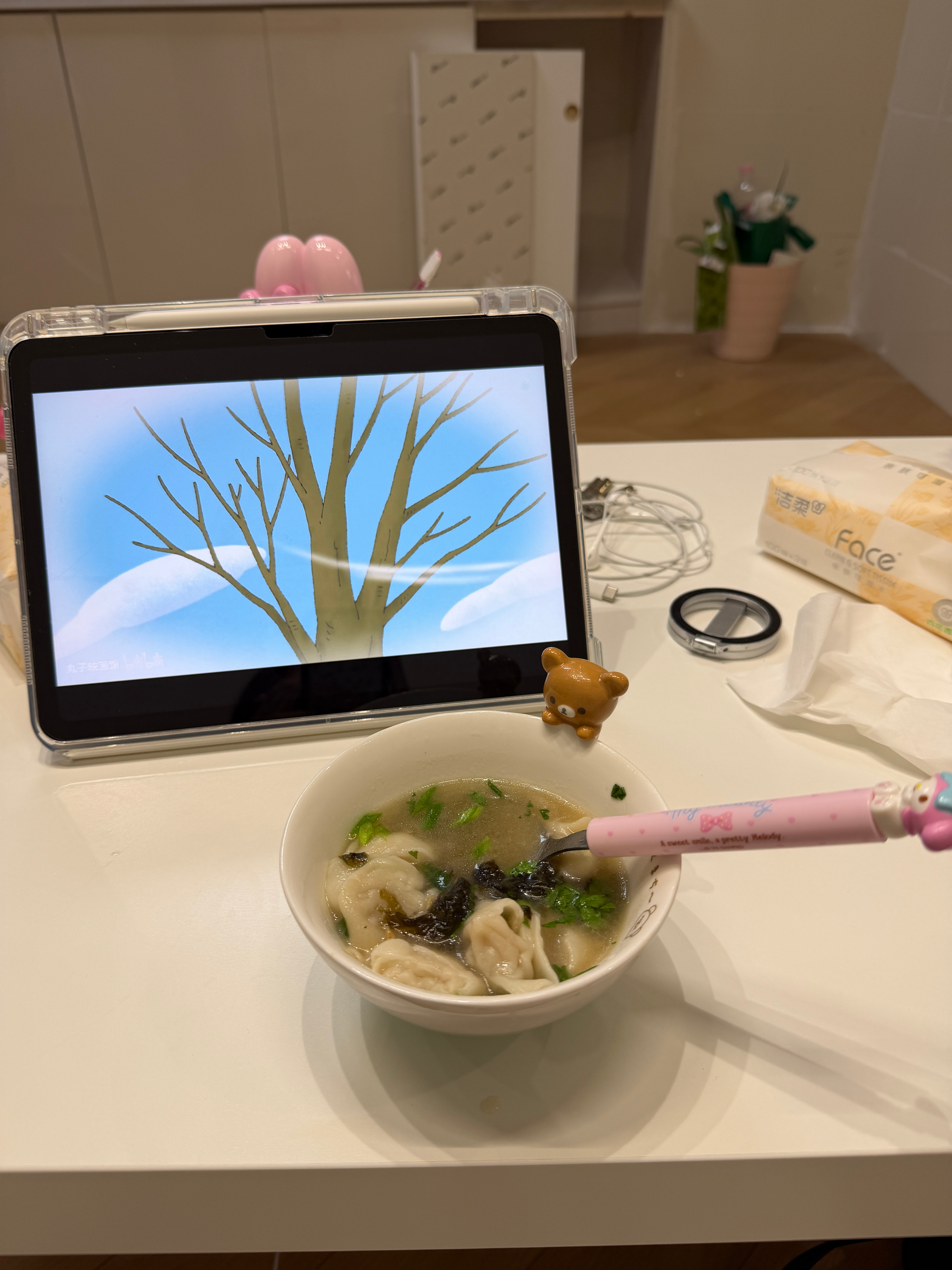 昨晚做的