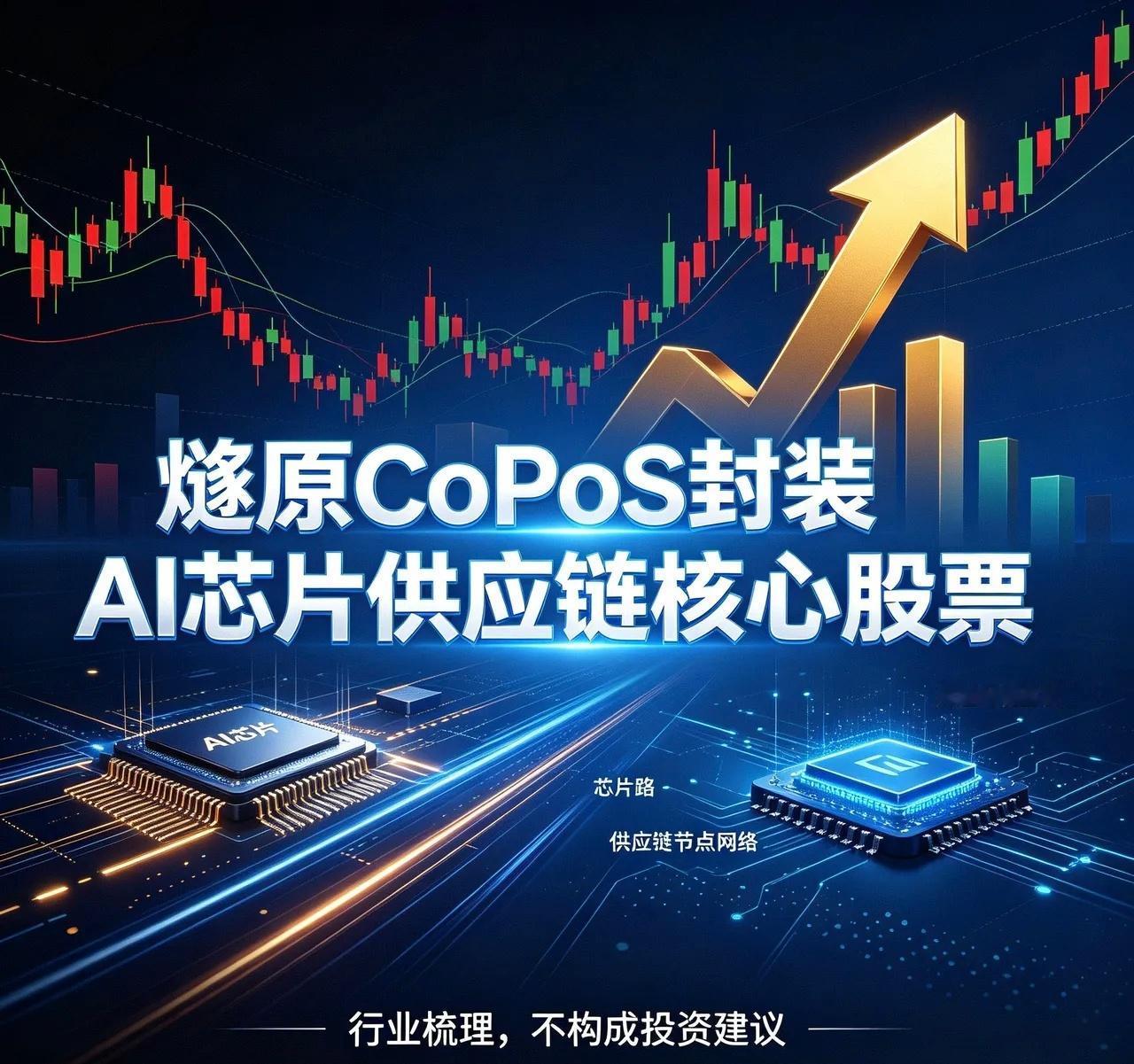 燧原CoPoS先进封装｜AI芯片供应链核心龙头梳理CoPoS作为当前AI大芯片最