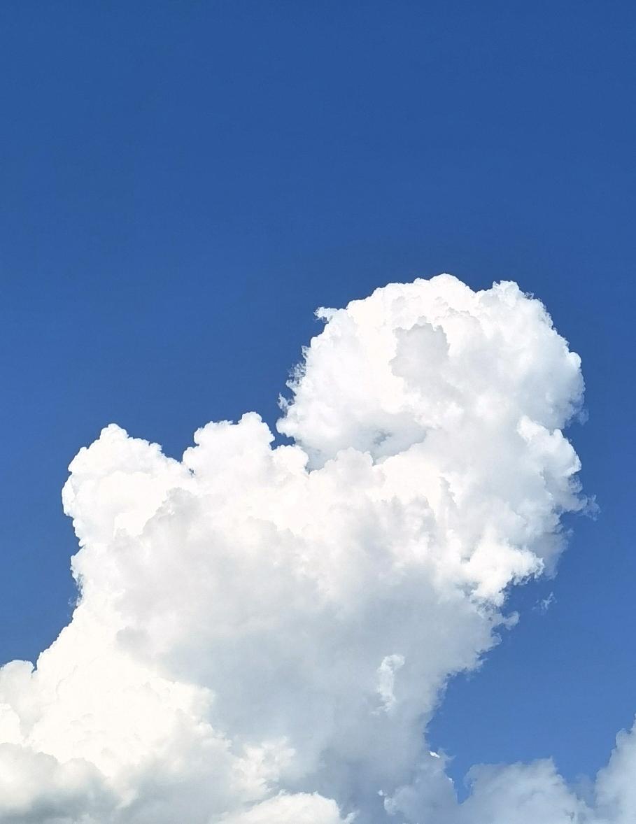 不同时段的云！🌤️💙