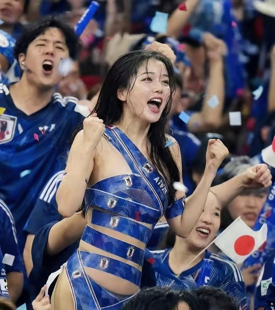 日本球迷疯狂了