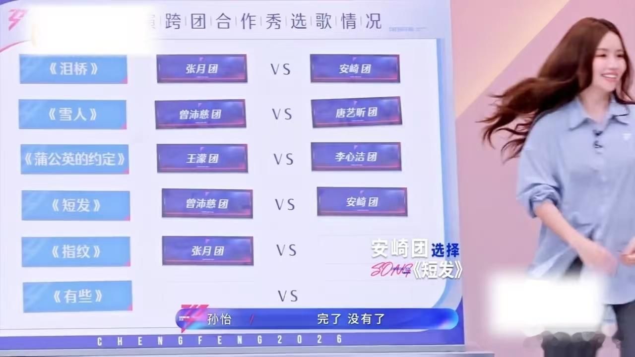 孙怡的嘴跟开了光一样谁能躲过孙怡的反向祝福，唐艺昕心心念念《短发》，被接连截胡之