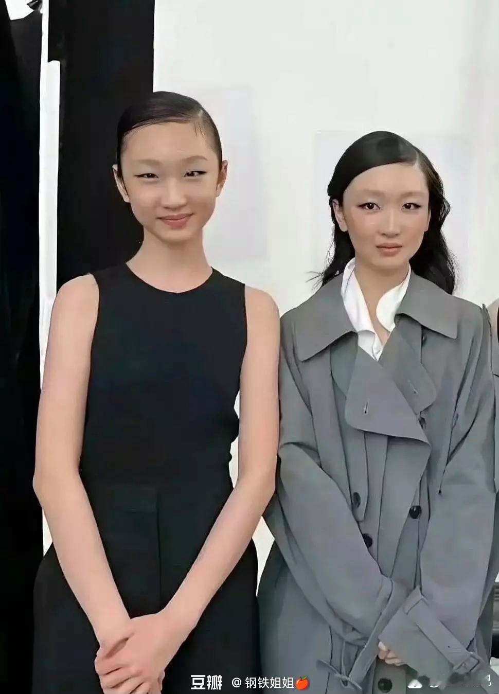 这里有个是周冬雨的替身，能看出来哪个是吗？