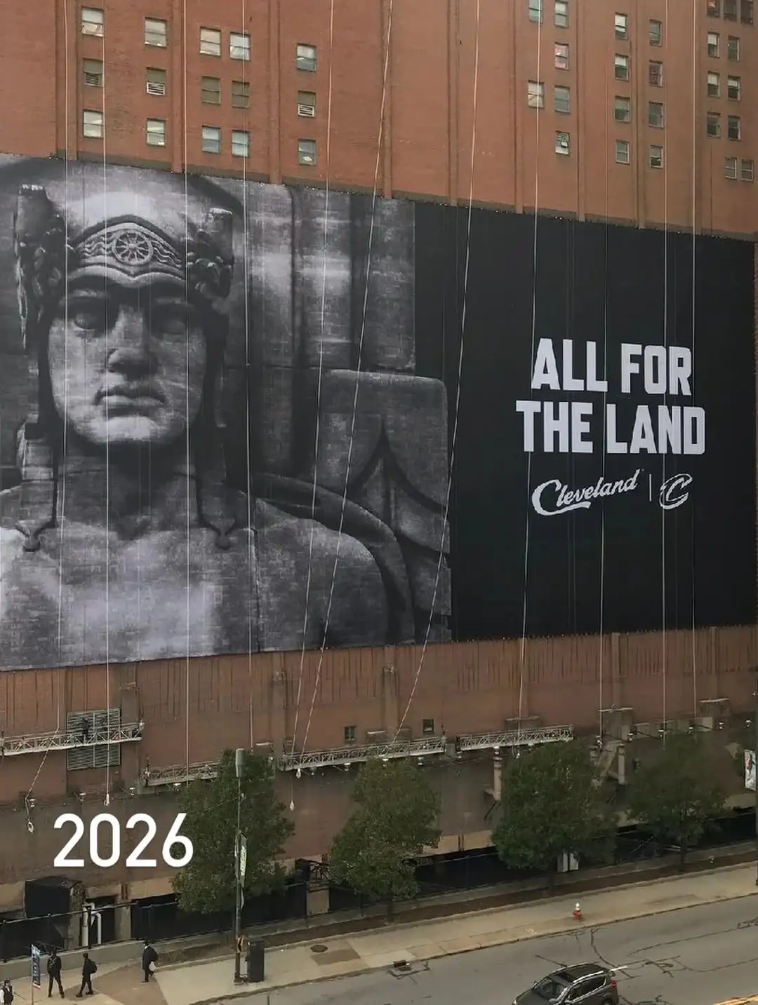 ALL FOR THE LAND.克利夫兰骑士骑士nba