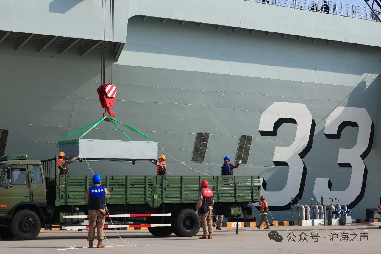 075“两攻”安徽舰雷弹转载嚯，这样显大 烽火问鼎计划中国海军