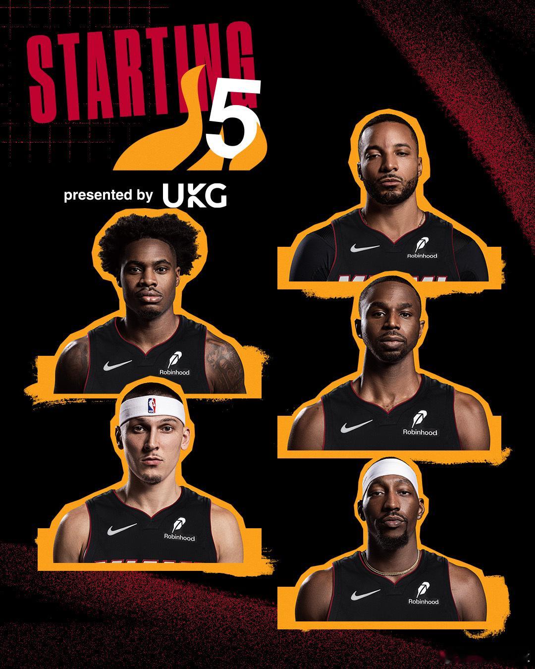 今日首发：米切尔、希罗、鲍威尔，维金斯、阿德巴约，休息五天后的第一场比赛，期待反