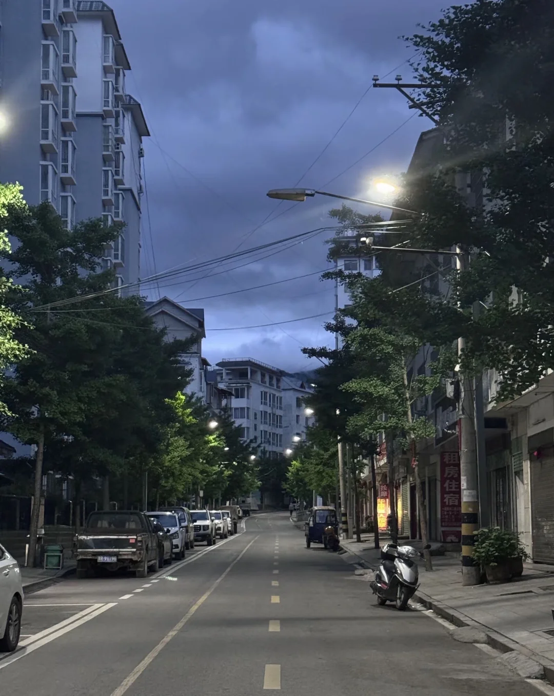 一条很舒服的街｜晚霞