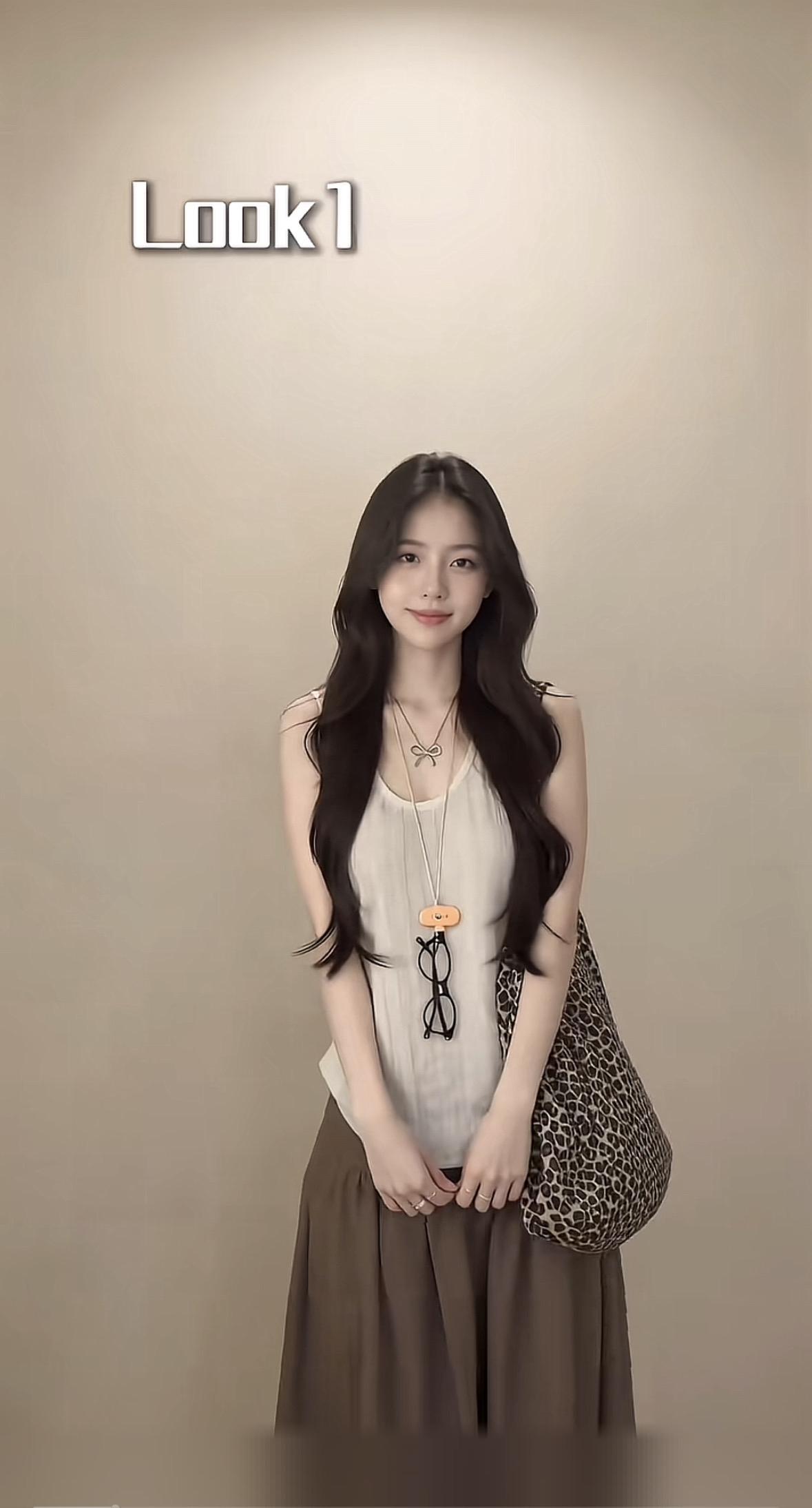 六种打扮都很有特点，最喜欢的是第五套！
女性穿衣风格