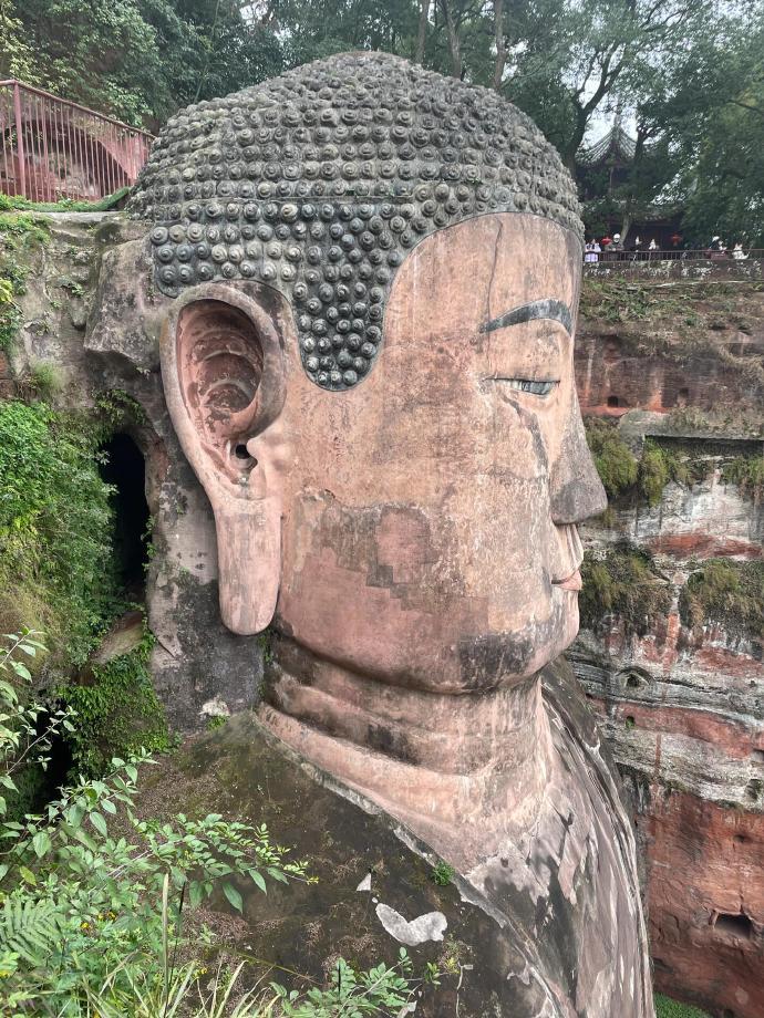 刷到乐山大佛请不要无视🙏愿望要在耳边说 ​​​