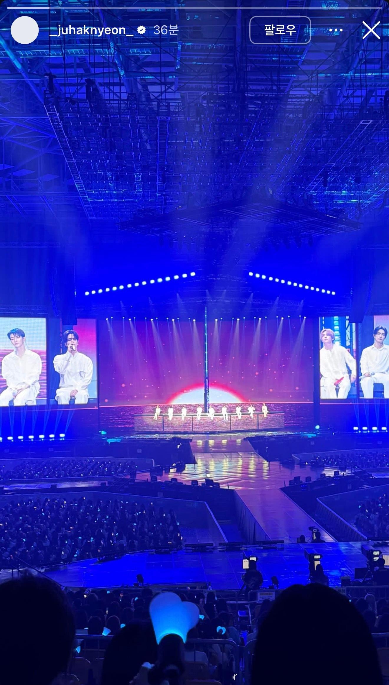 周鹤年去看了THEBOYZ演唱会 此前退团的成员周鹤年去看了THEBOYZ演唱会