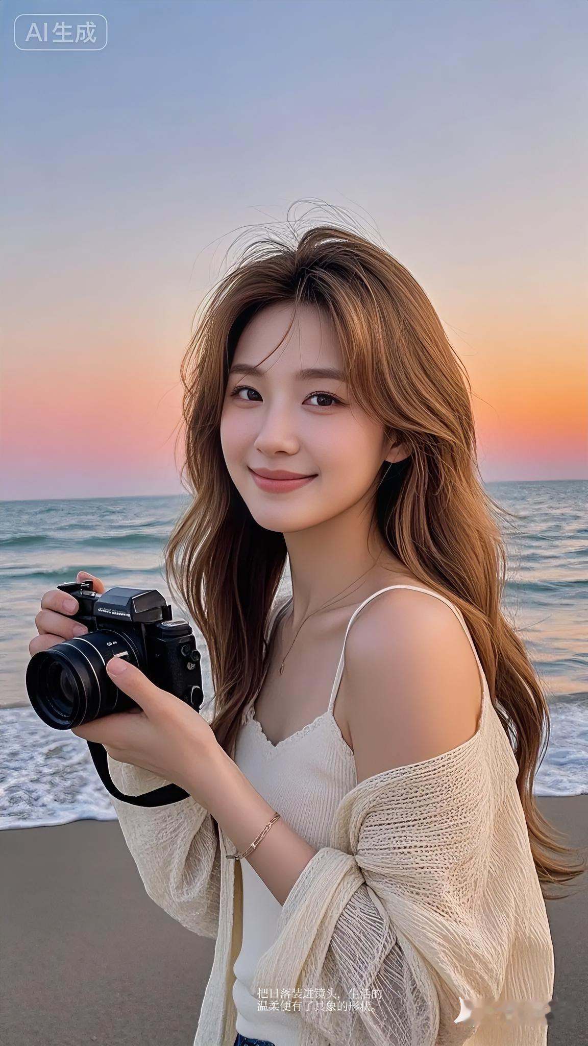 把日落装进镜头，生活的温柔便有了具象的形状。当夕阳缓缓落下，好像也能带走心中的心