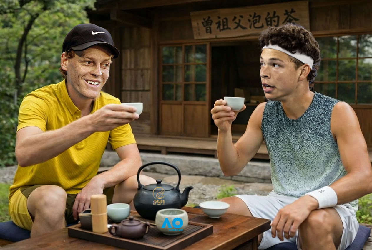 澳网男单1/4决赛，辛纳6-3/6-4/6-4击败谢尔顿，无悬念晋级四强。此役过