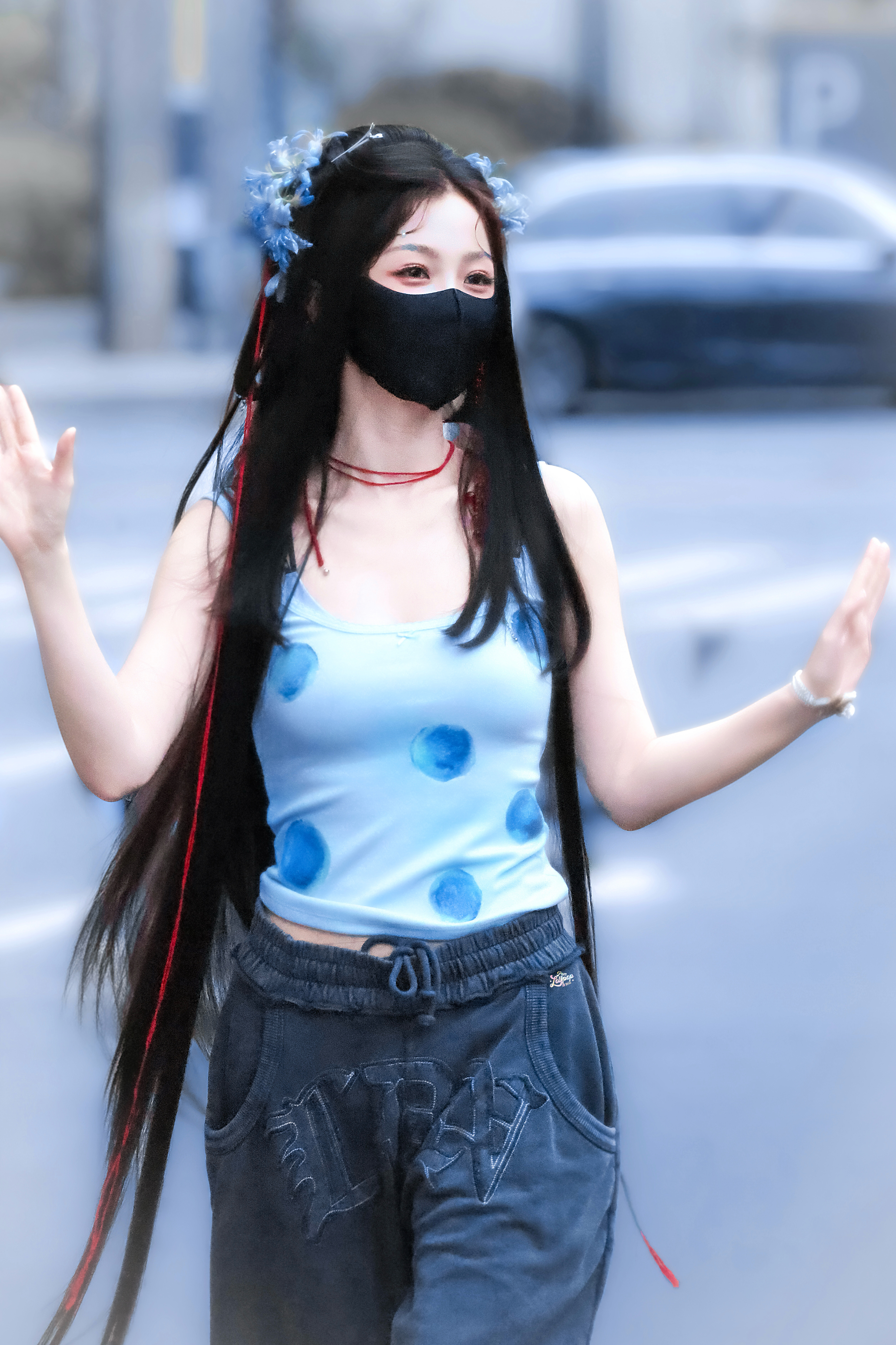 虞书欣虞书欣长生骨 蓝莓小精灵🫐今日星拍放送