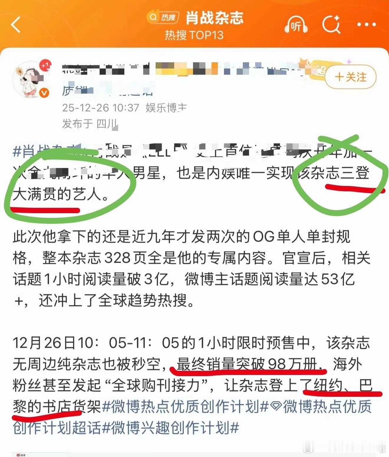 继“正挂”引笑之后……又编新词“三登大满贯” 何为“三登大满贯”同一个杂志登三次