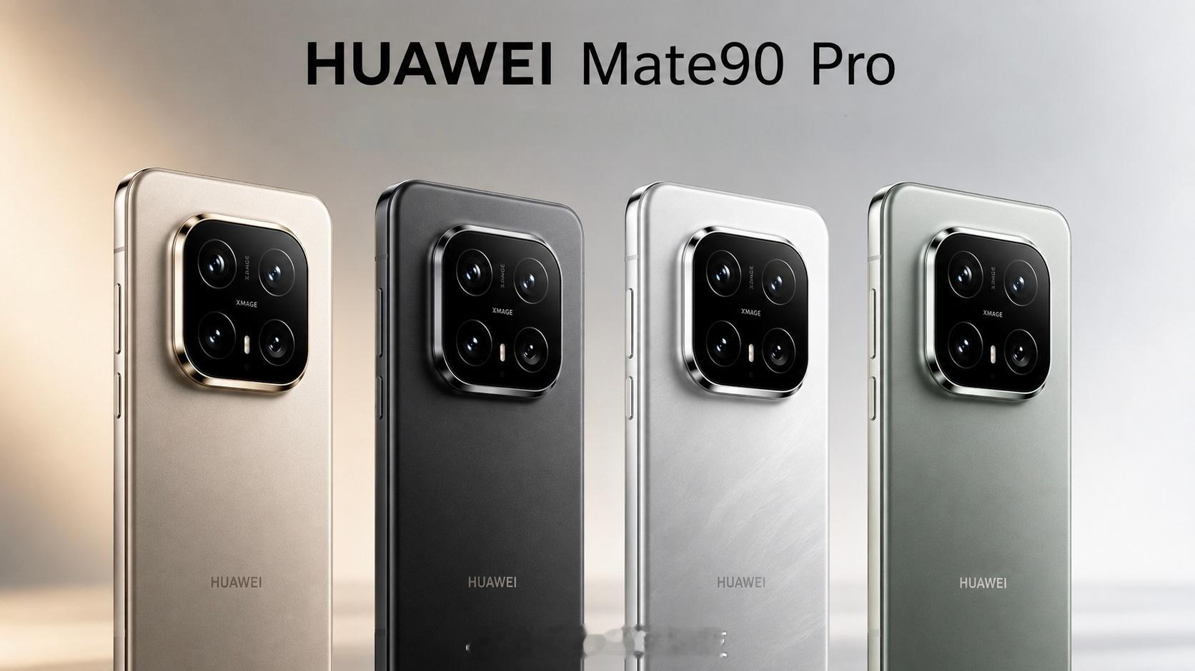 华为Mate90今年改成方形镜头模组老板们喜欢吗？ 