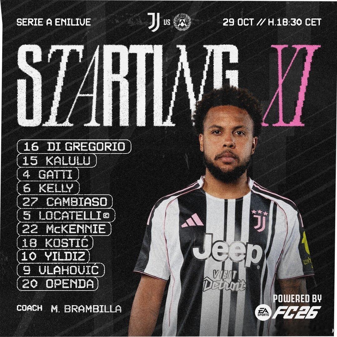 变阵？强攻！你妇首发（3-4-1-2）：迪格雷戈里奥/卡卢卢、加蒂、凯利/坎比亚