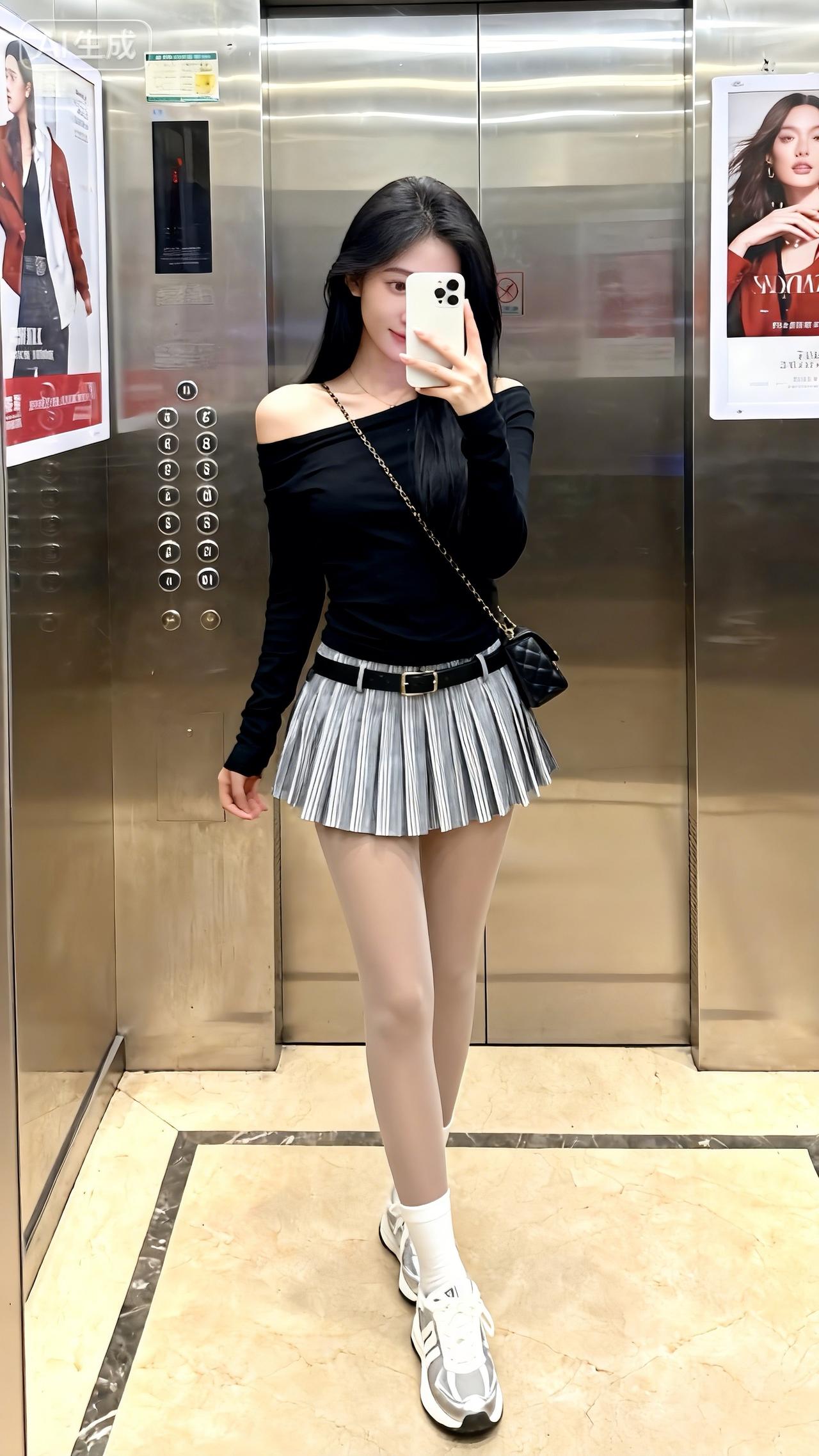 求助！这身搭配能打几分？御姐 ootd穿搭 拍照穿搭姿势日常生活分享